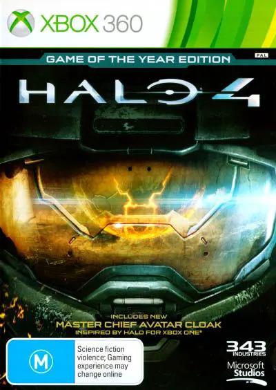 Game | Xbox 360 | Halo 4 (Game Of The Year Edition) Physical Video Games Game Microsoft
