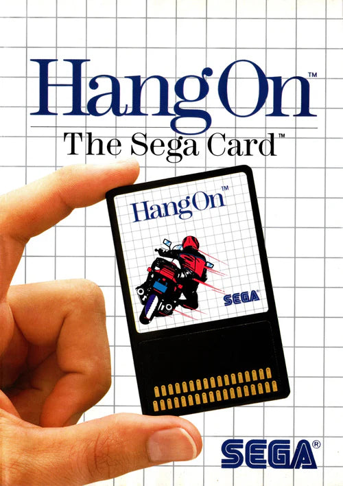 Game | Sega Master System | Hang-On (Game Card)