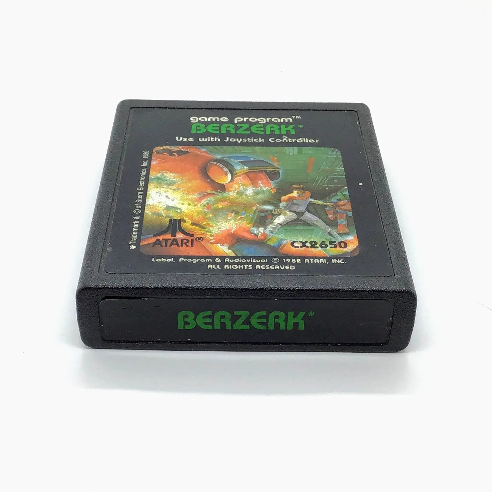 Game | Atari 2600 | Berzerk Physical Video Games Game Atari