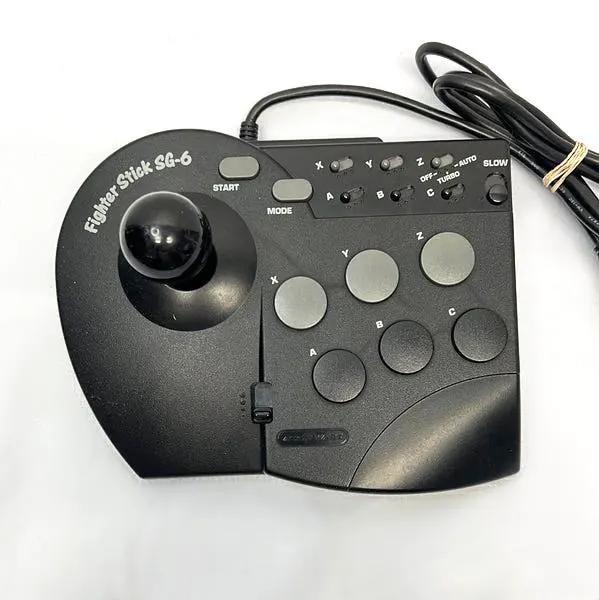 Controller | Sega Mega Drive | ASCiiWARE Fighter Stick SG-6 Electronics Accessories Controllers & Attachments Sega