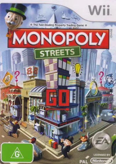 Game | Nintendo Wii | Monopoly Streets Physical Video Games Game Nintendo