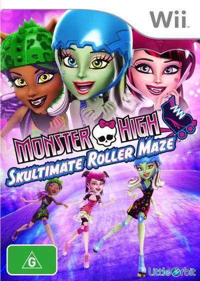 Game | Nintendo Wii | Monster High: Skultimate Roller Maze Physical Video Games Game Nintendo