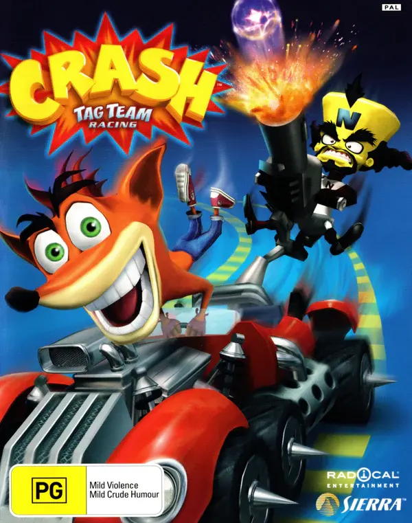Game | Sony PlayStation PS2 | Crash Tag Team Racing Physical Video Games Game Sony