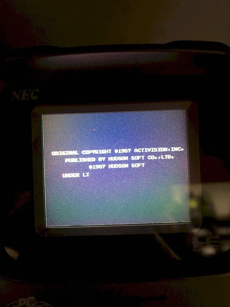 Console | PC Engine | NEC PC Engine GT Handheld Video Game Consoles Console retrosales.com.au