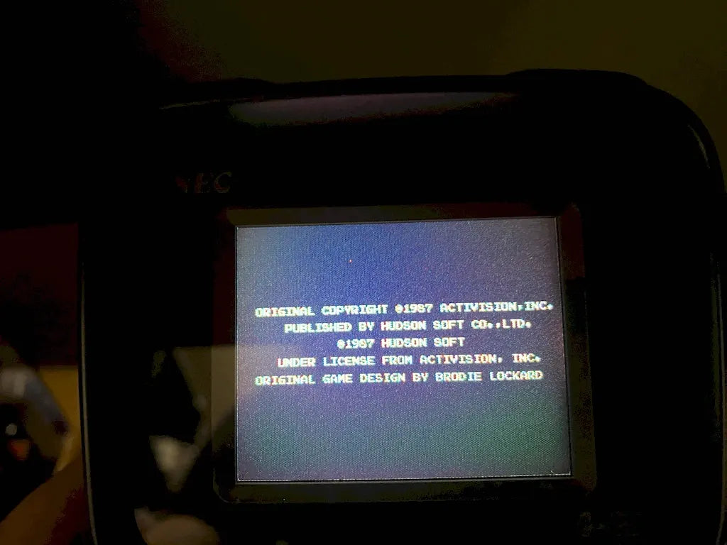 Console | PC Engine | NEC PC Engine GT Handheld Video Game Consoles Console retrosales.com.au