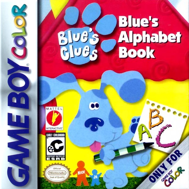 Game | Nintendo Game Boy Color | Blue's Clues: Blue's Alphabet Book