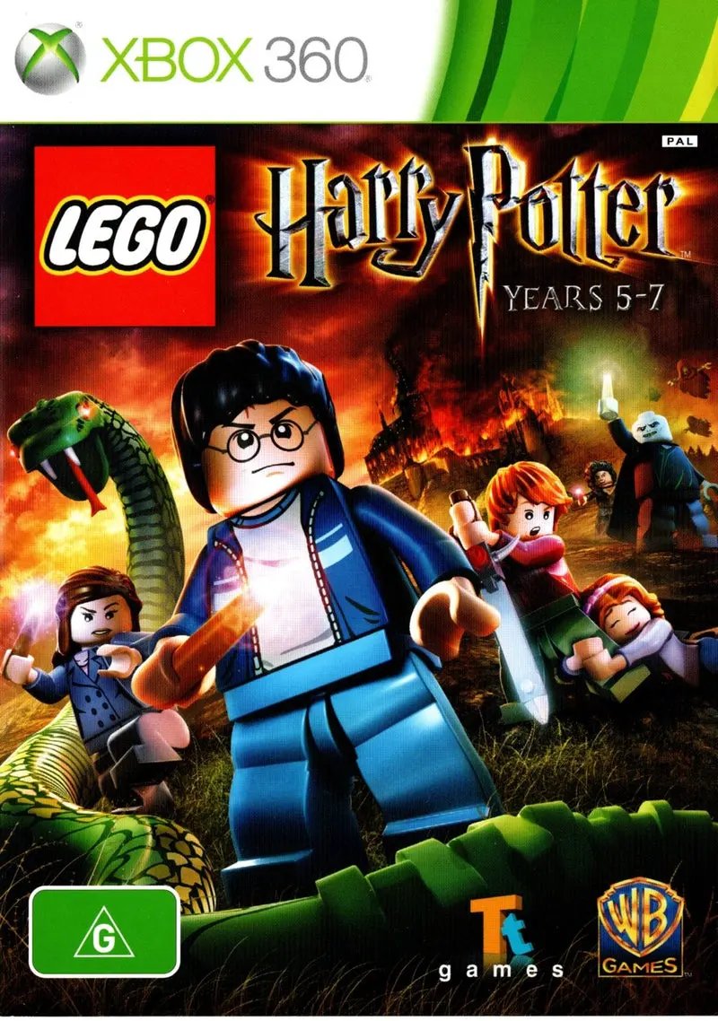 Game | Xbox 360 | LEGO Harry Potter: Years 5-7 Physical Video Games Game Microsoft