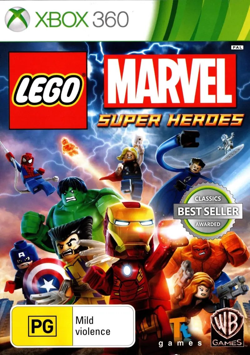 Game | Xbox 360 | Lego Marvel Super Heroes Physical Video Games Game Microsoft