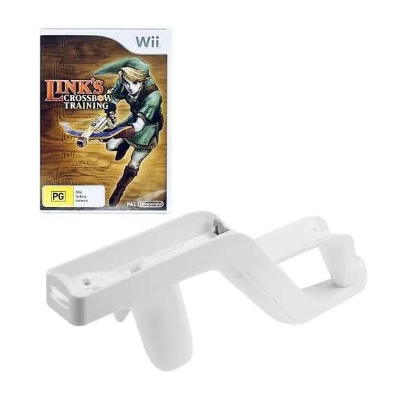Controller | Nintendo Wii | Link's Crossbow Training Zapper Bundle Video Game Console Accessories Controllers & Attachments Nintendo