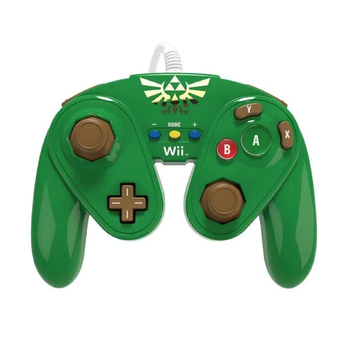 Controller | Nintendo Wii U | Zelda Wired Fight Pad Classic Controller Pro Home Game Console Controllers Controllers & Attachments Nintendo
