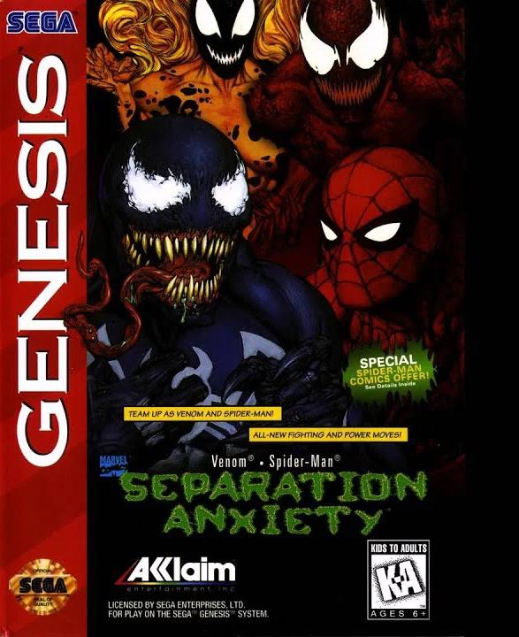 Game | Sega Genesis | Separation Anxiety