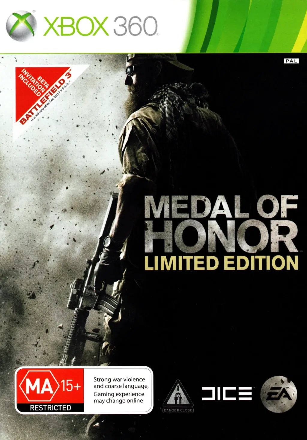 Game | Xbox 360 | Medal Of Honor (Limited Edition) Physical Video Games Game Microsoft