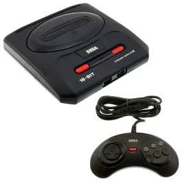 Console | Sega Mega Drive 2 | MD II Console Set PAL Video Game Consoles Console Sega
