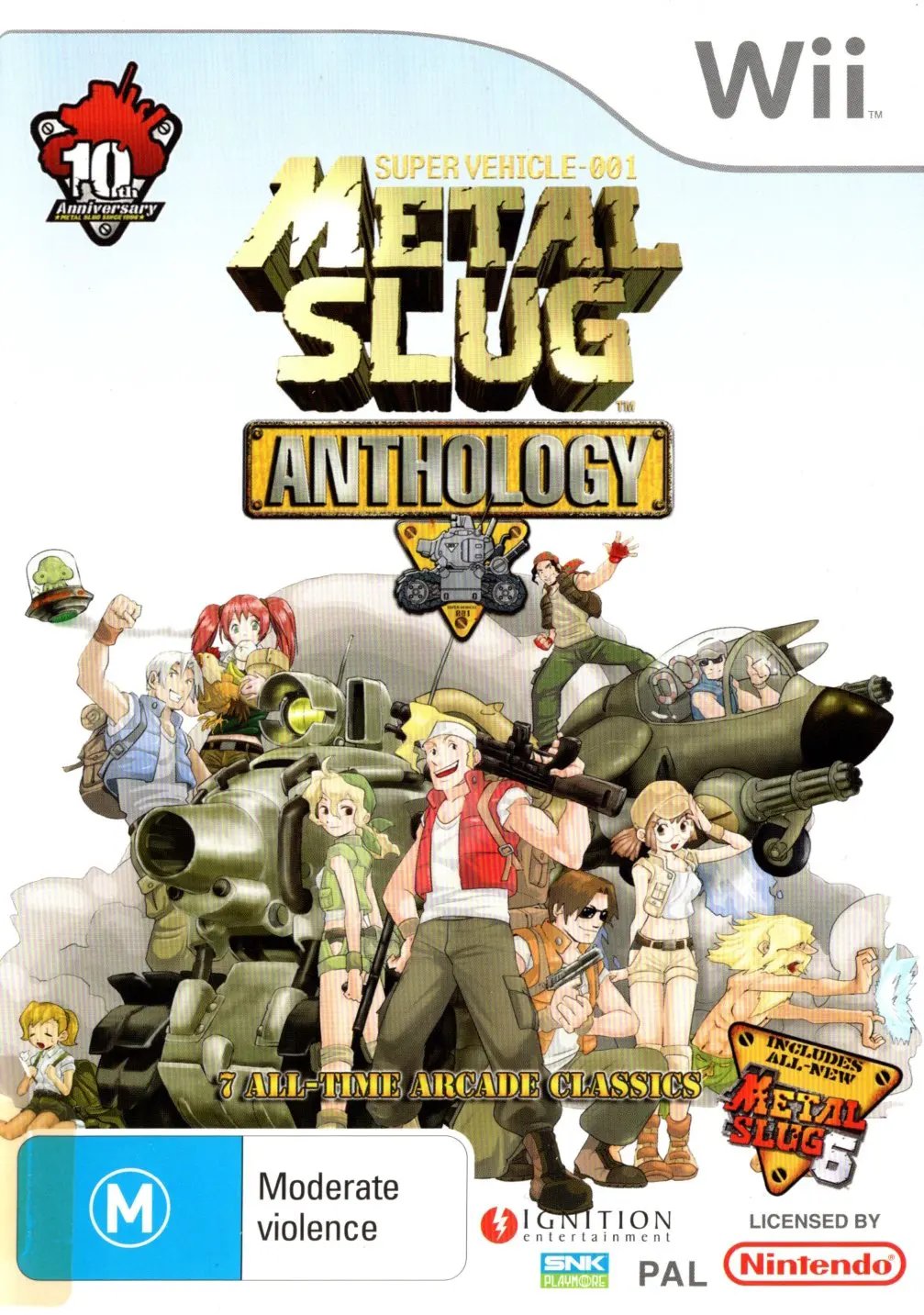 Game | Nintendo Wii | Metal Slug Anthology Physical Video Games Game Nintendo