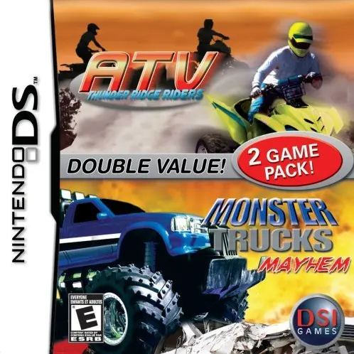 Game | Nintendo DS | ATV: Thunder Ridge Riders + Monster Trucks Physical Video Games Game Nintendo