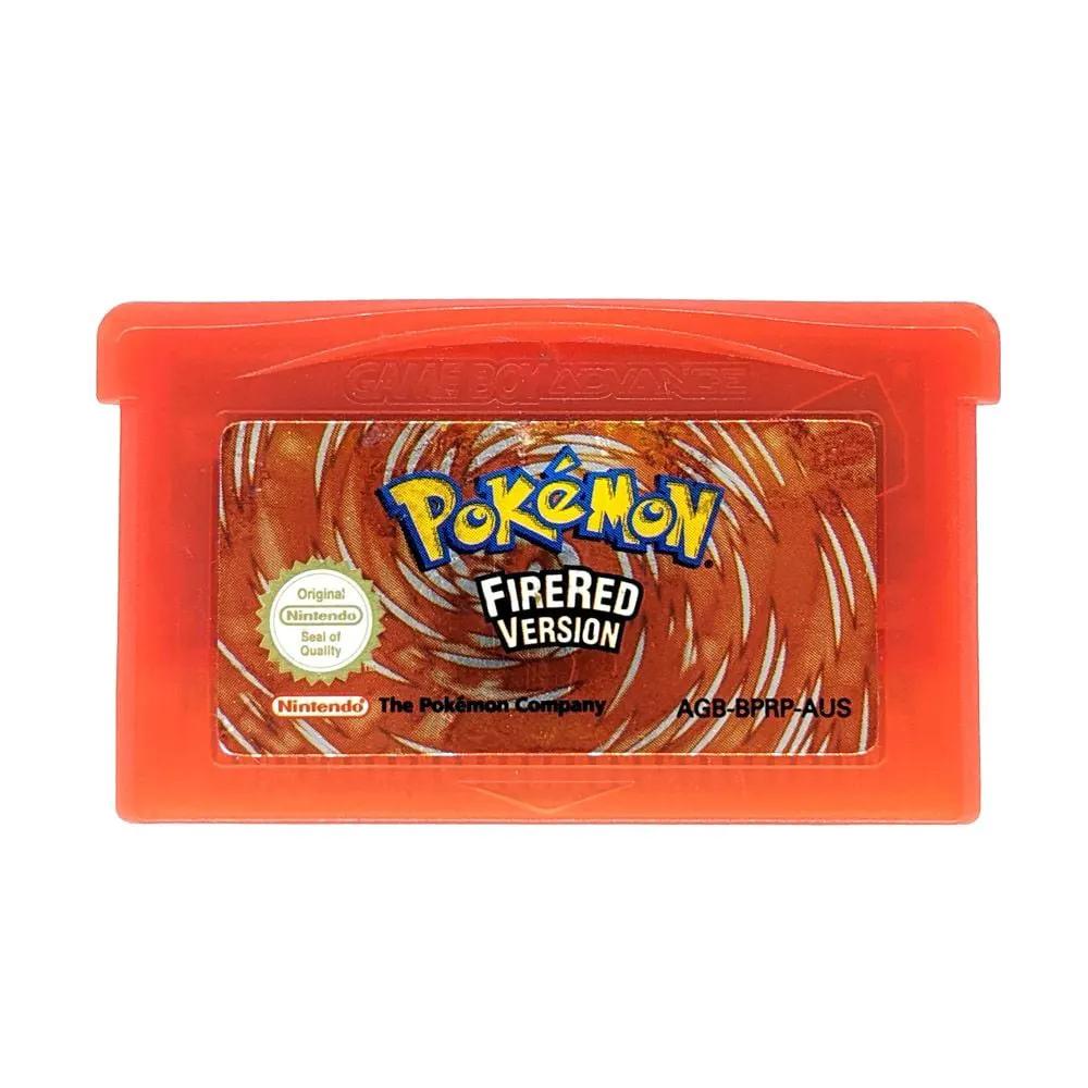 Game | Nintendo Game Boy Advance GBA | Pokemon FireRed Physical Video Games Game Nintendo