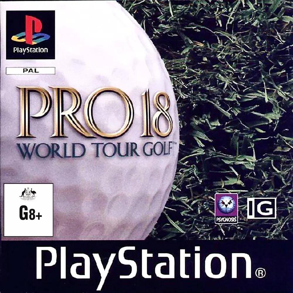 Game | Sony PlayStation PS1 | Pro 18 World Tour Golf Physical Video Games Game Sony