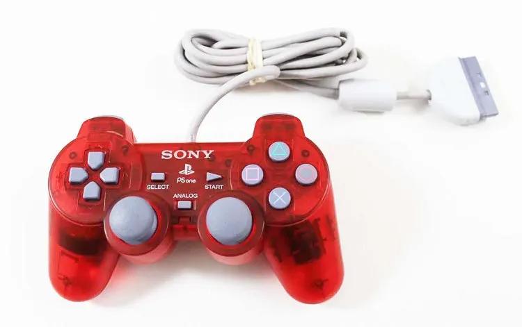 Controller | Sony PSOne | Genuine Clear Controller Game Controllers Controllers & Attachments Sony