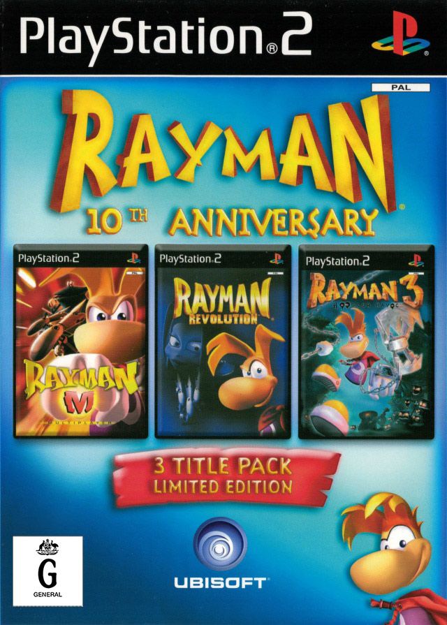 Game | Sony PlayStation PS2 | Rayman 10th Anniversary