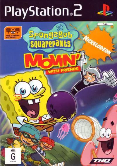 Game | Sony PlayStation PS2 | Spongebob Squarepants: Movin' With Friends Physical Video Games Game Sony