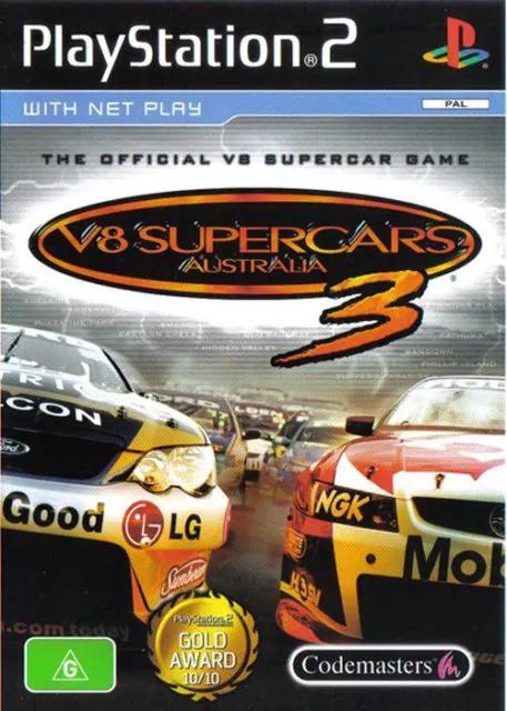 Game | Sony PlayStation PS2 | V8 Supercars 3 Physical Video Games Game Sony