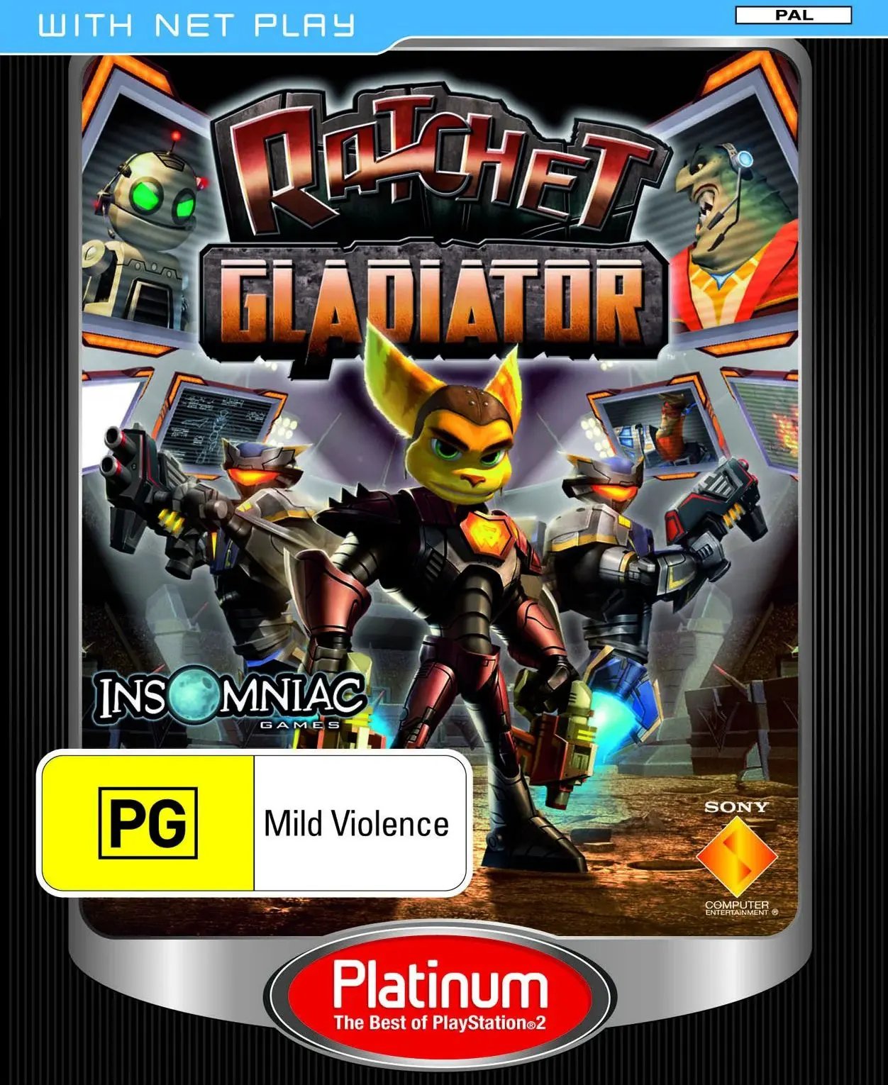 Game | Sony PlayStation PS2 | Ratchet: Gladiator Physical Video Games Game Sony