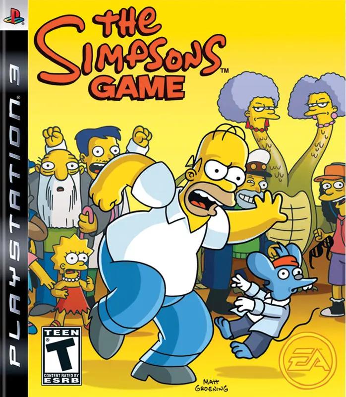 Game | Sony PlayStation PS3 | The Simpsons Game Physical Video Games Game Sony