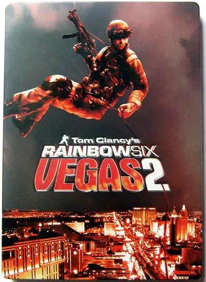 Game | Xbox 360 | Rainbow Six Vegas 2 (Limited Edition Steelbook) Physical Video Games Game Microsoft