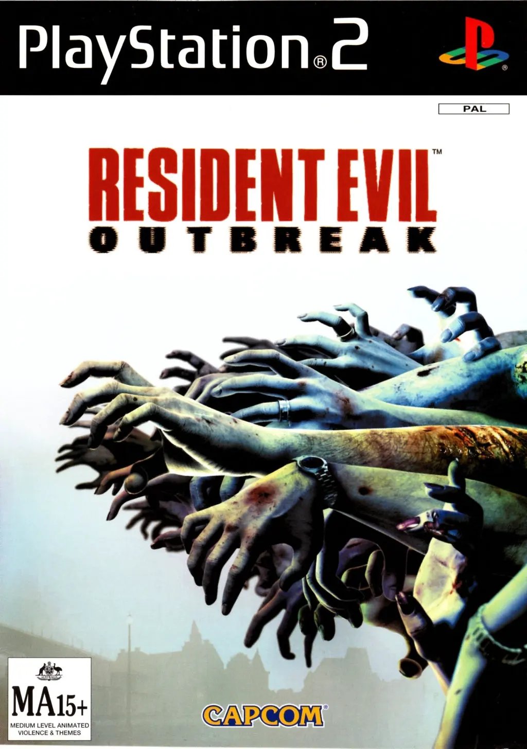 Game | Sony PlayStation PS2 | Resident Evil Outbreak Physical Video Games Game Sony