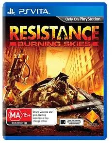 Game | Sony PlayStation Vita | Resistance : Burning Skies Physical Video Games Game Sony
