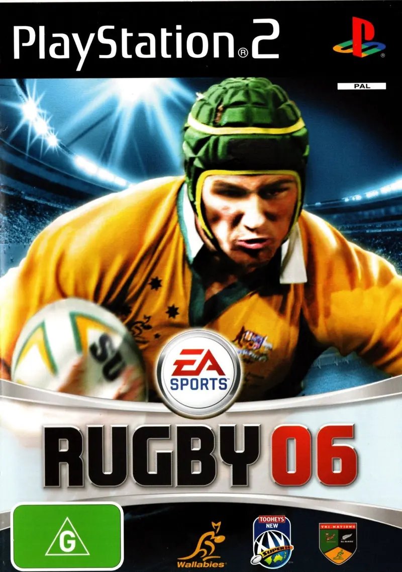 Game | Sony PlayStation PS2 | EA Sports Rugby 06 Physical Video Games Game Sony