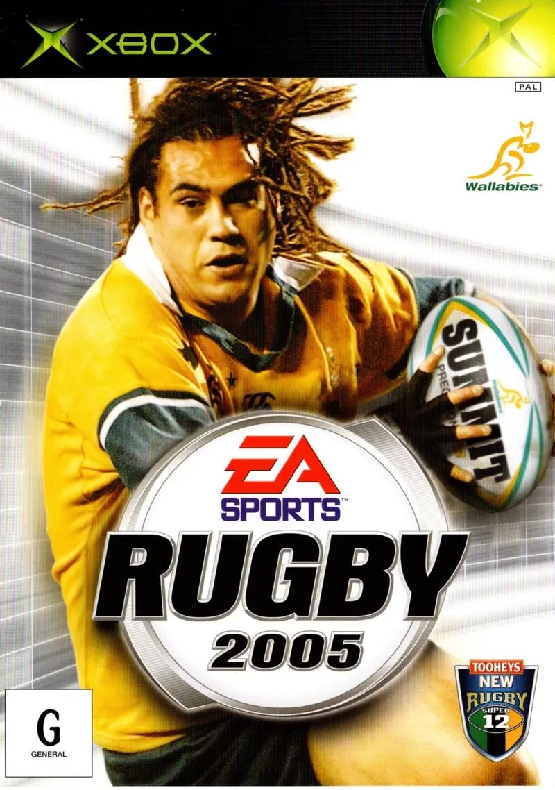 Game | Xbox | EA Sports Rugby 2005 Physical Video Games Game Microsoft