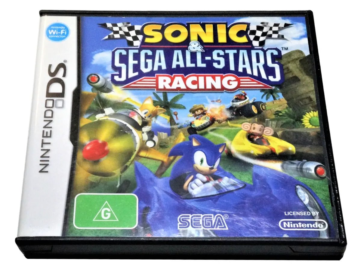 Game | Nintendo DS | Sonic & Sega All-Stars Racing Physical Video Games Game Nintendo