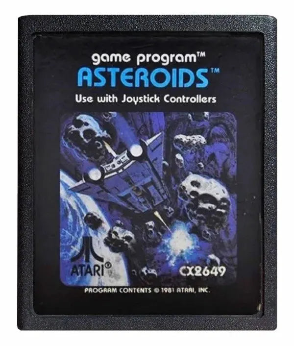 Game | Atari 2600 | Asteroids Physical Video Games Game Atari