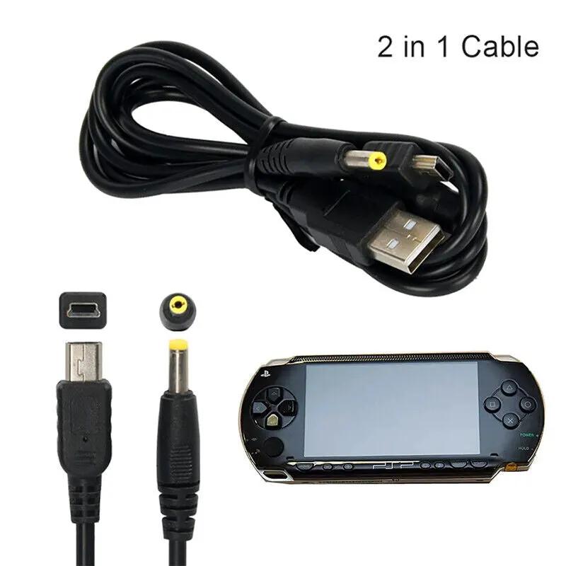 Accessory | Sony PlayStation Portable PSP | 2 in 1 USB Charge cable Portable Game Console Accessories Accessory RetroSales.com.au