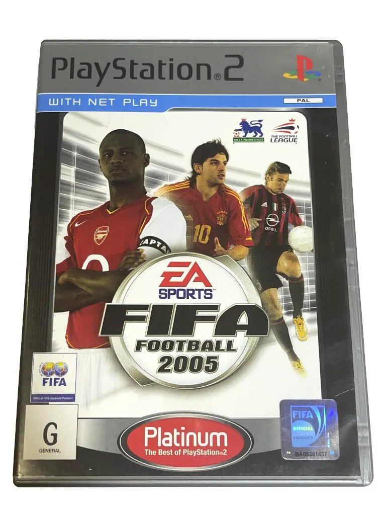 Game | Sony PlayStation PS2 | FIFA 2005 (Platinum) Physical Video Games Game Sony