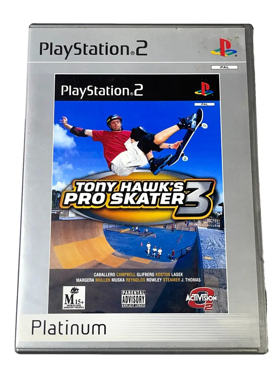 Game | Sony PlayStation PS2 | Tony Hawk Pro Skater 3 (Platinum)