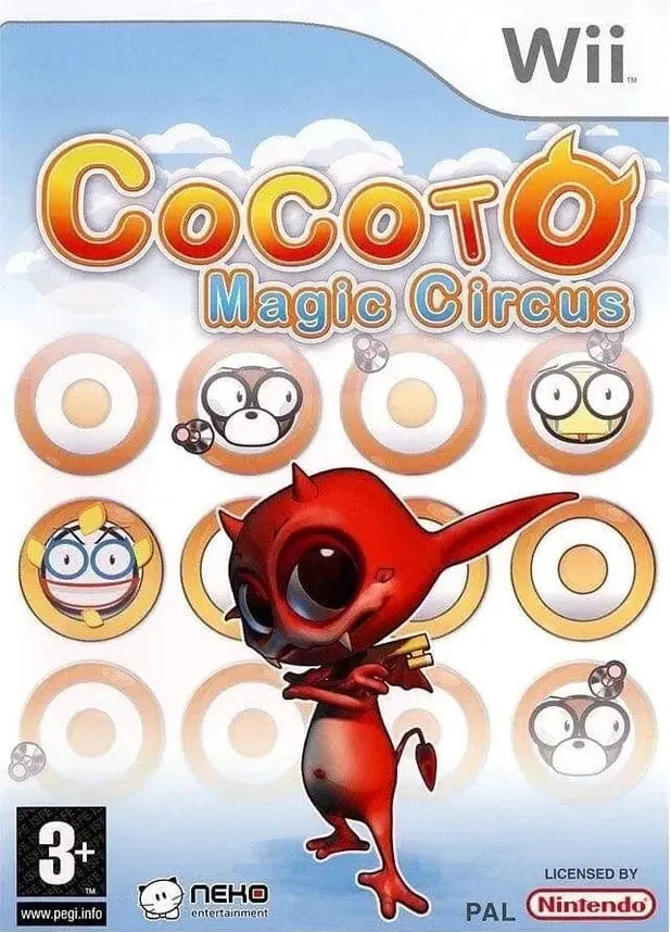 Game | Nintendo Wii | Cocoto Magic Circus Physical Video Games Game Nintendo