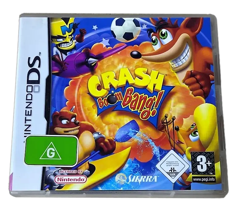 Game | Nintendo DS | Crash Boom Bang Physical Video Games Game Nintendo