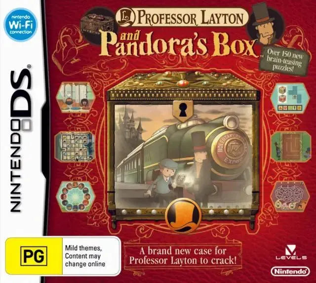 Game | Nintendo DS | Professor Layton And Pandora's Box Physical Video Games Game Nintendo