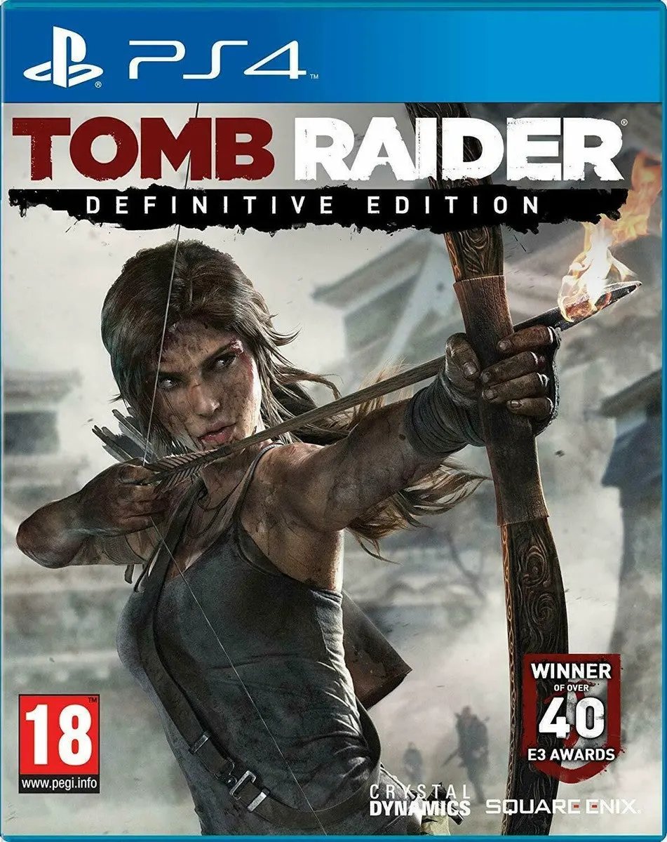 Game | Sony PlayStation PS4 | Tomb Raider (Definitive Edition) Physical Video Games Game Sony