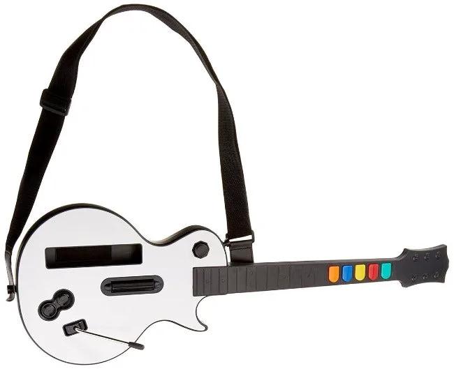 Controller | Nintendo Wii | Gibson White Guitar Hero Guitar Game Controllers Controllers & Attachments Nintendo