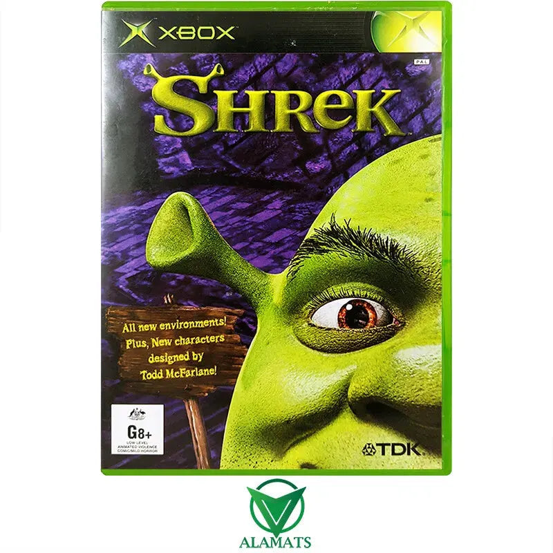 Game | Xbox | Shrek Physical Video Games Game Microsoft