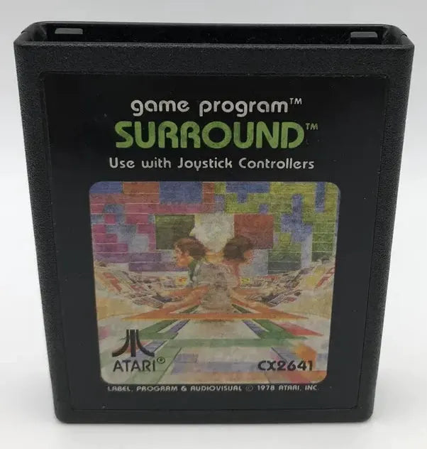 Game | Atari 2600 | Surround Physical Video Games Game Atari