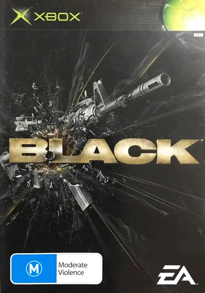 Game | Xbox | Black Physical Video Games Game Microsoft