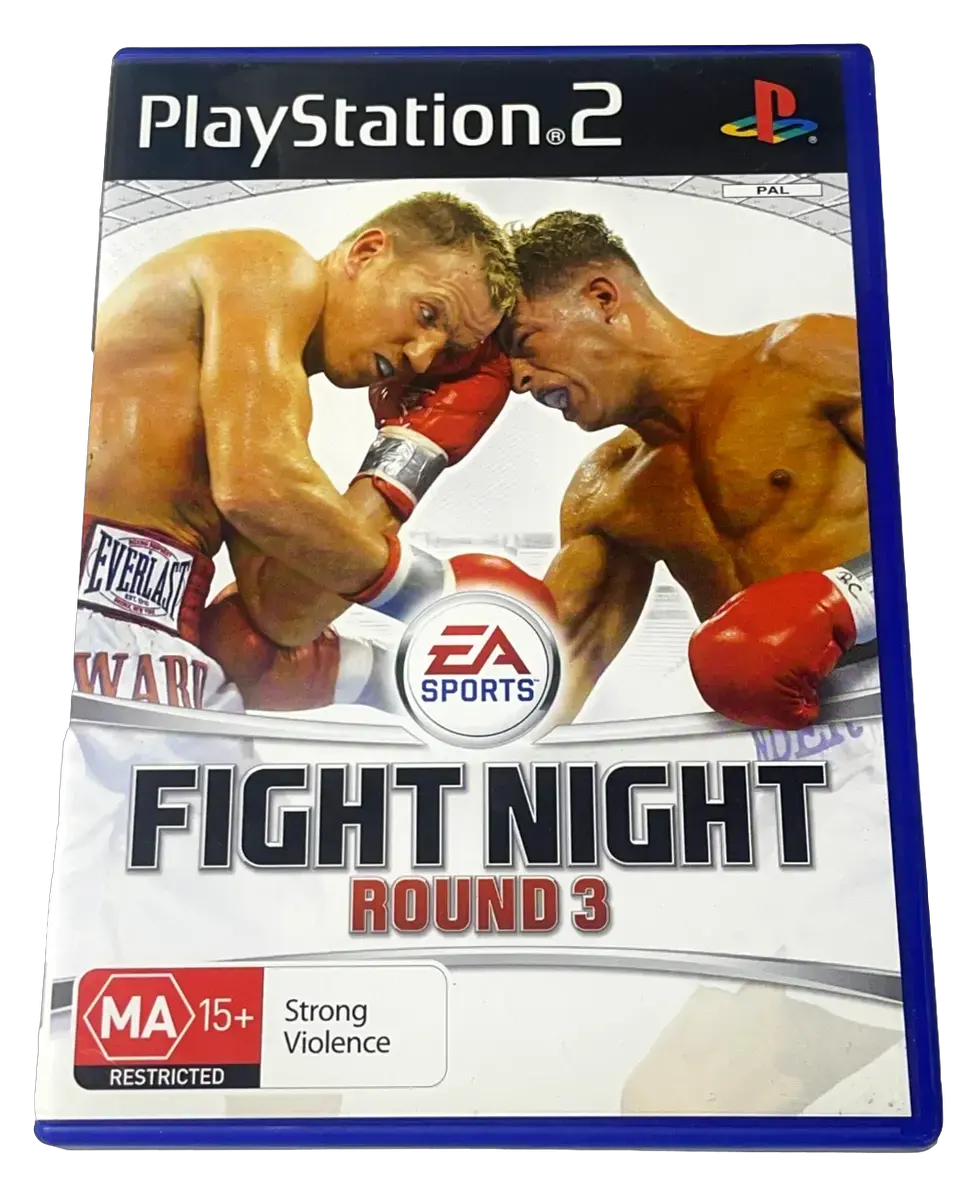 Game | Sony PlayStation PS2 | Fight Night Round 3 Physical Video Games Game Sony