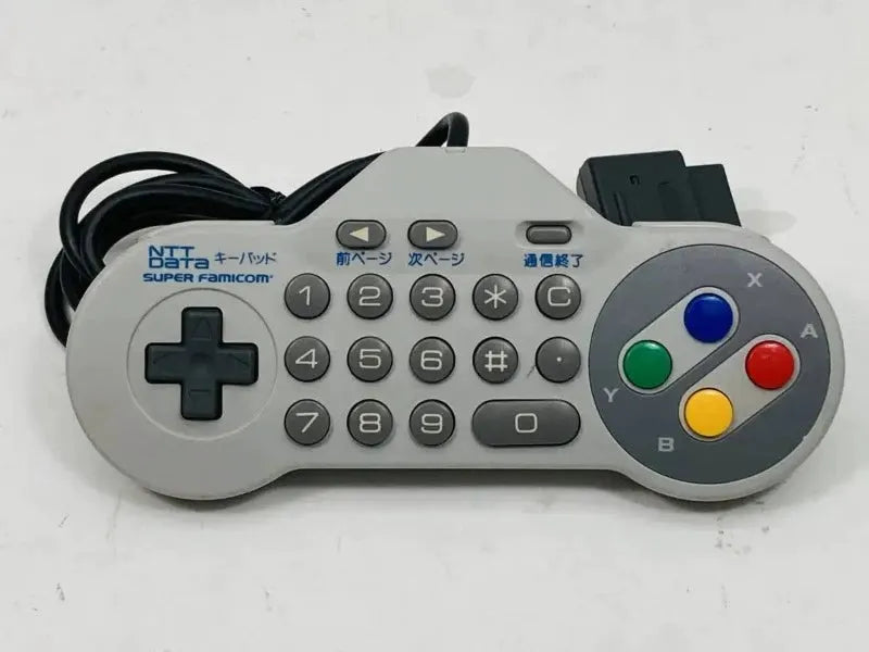 Controller | Nintendo SNES | NTT Data Keypad NDK10 Electronics Controllers & Attachments Nintendo