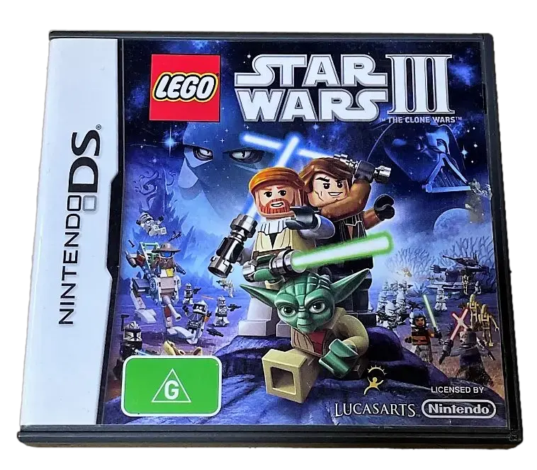 Game | Nintendo DS | Lego Star Wars III: The Clone Wars Physical Video Games Game Nintendo