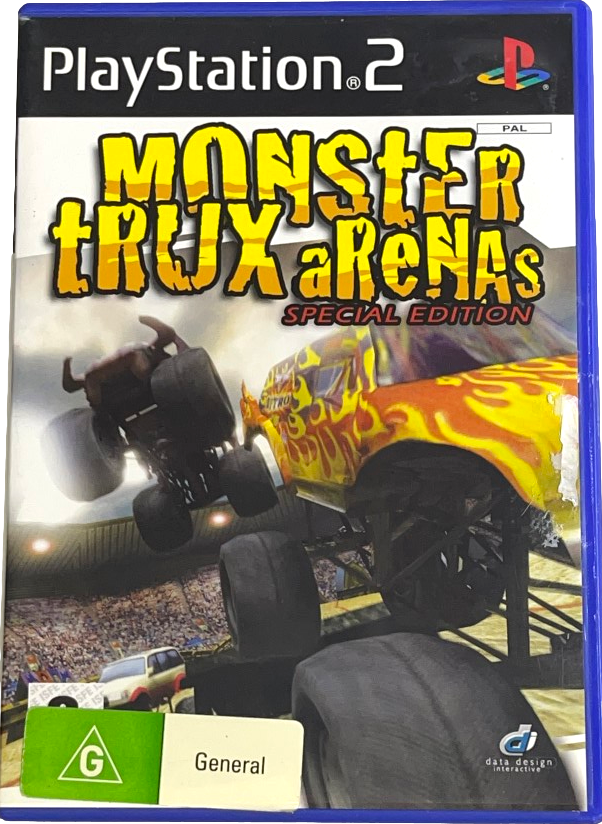 Game | Sony PlayStation PS2 | Monster Trux Arenas Special Edition Physical Video Games Game Sony