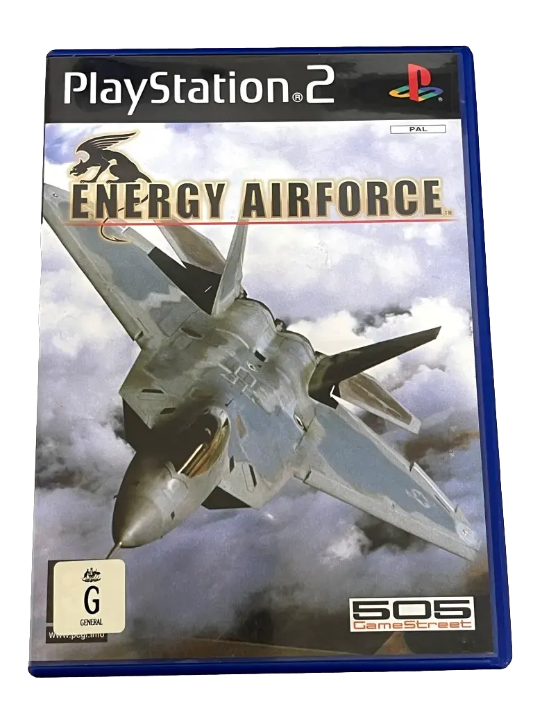 Game | Sony PlayStation PS2 | Energy Airforce Physical Video Games Game Sony